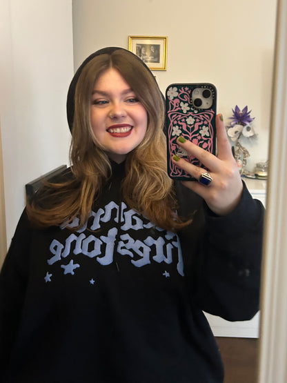 Least Favorite Only Child Puffy Paint Hoodie