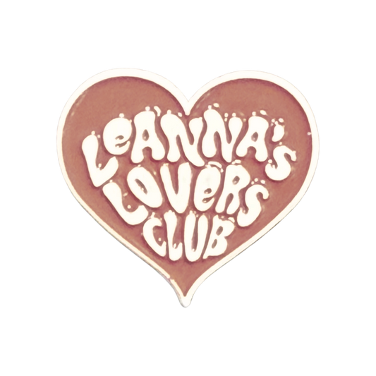 Leanna's Lovers Club Enamel Pin